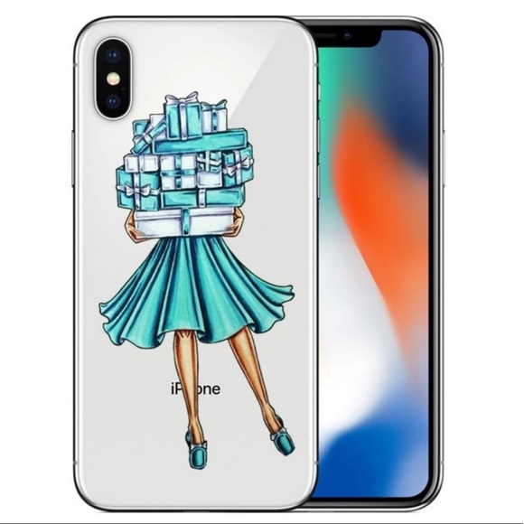 NEW TIFFANY GIRL IPHONE 7 / 8 PLUS CASE FASHION - Picture 2 of 3